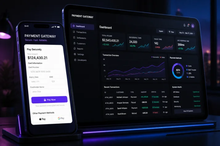 Payment routing dashboard